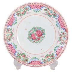 Une assiette en porcelaine chinoise à exporter