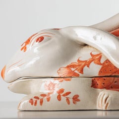 A Chinese Porcelain Rabbit