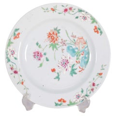 A Chinese Porcelain Soup Plate for Export, Qing Dynasty