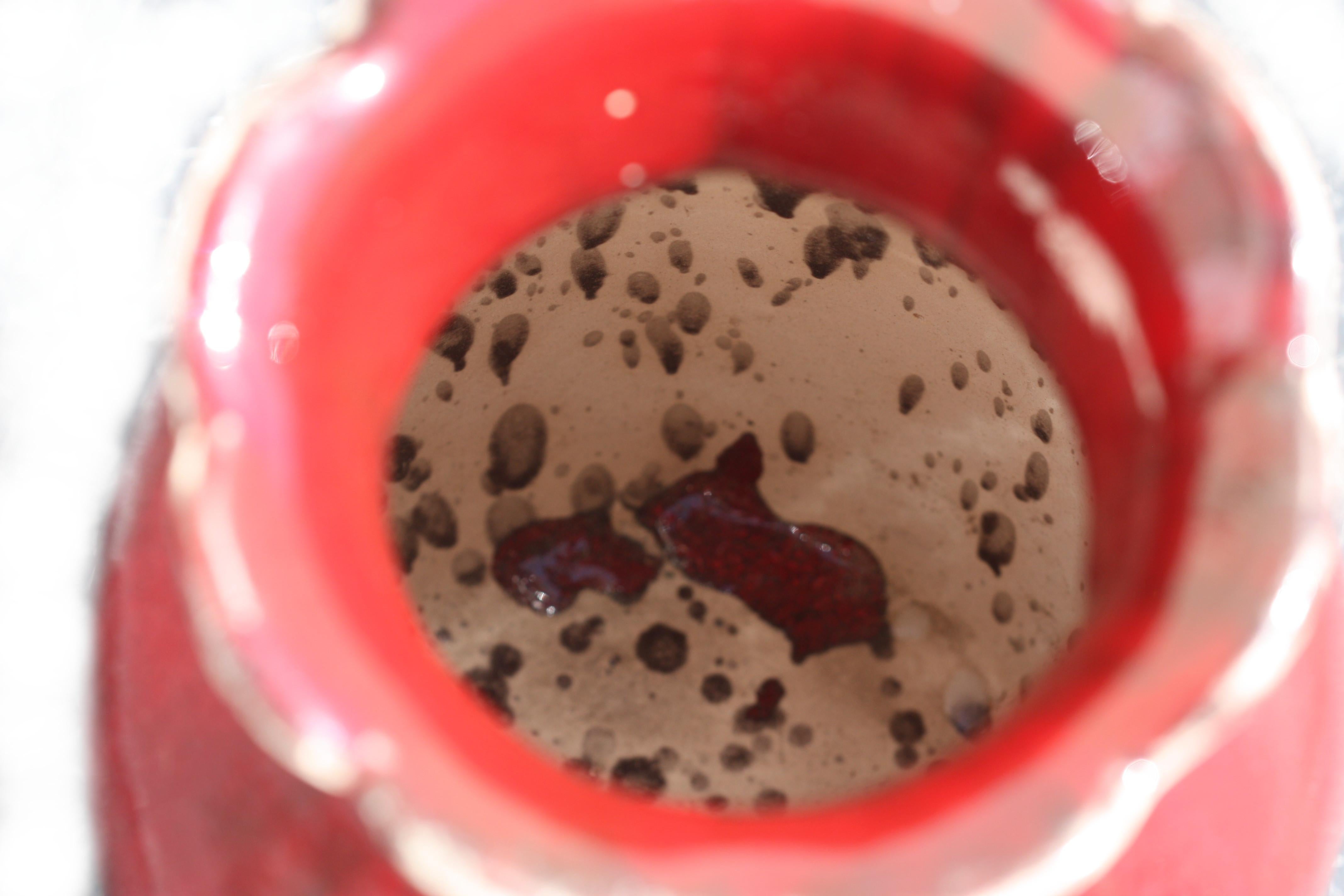 Vaso cinese smaltato Sang de Boeuf in vendita 2