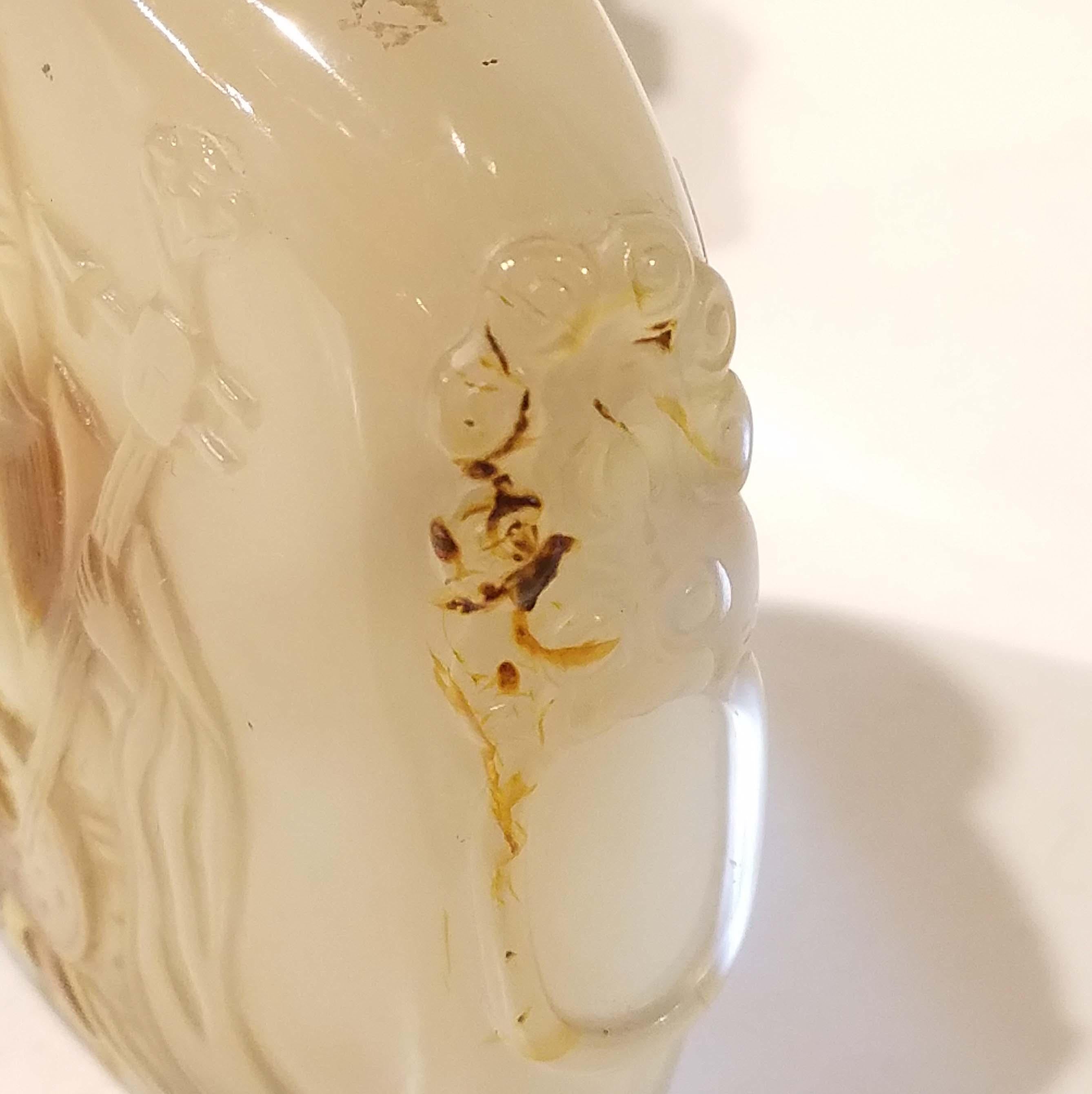 Chinese Shadow Agate Snuff Bottle, 18th-19th Century 10