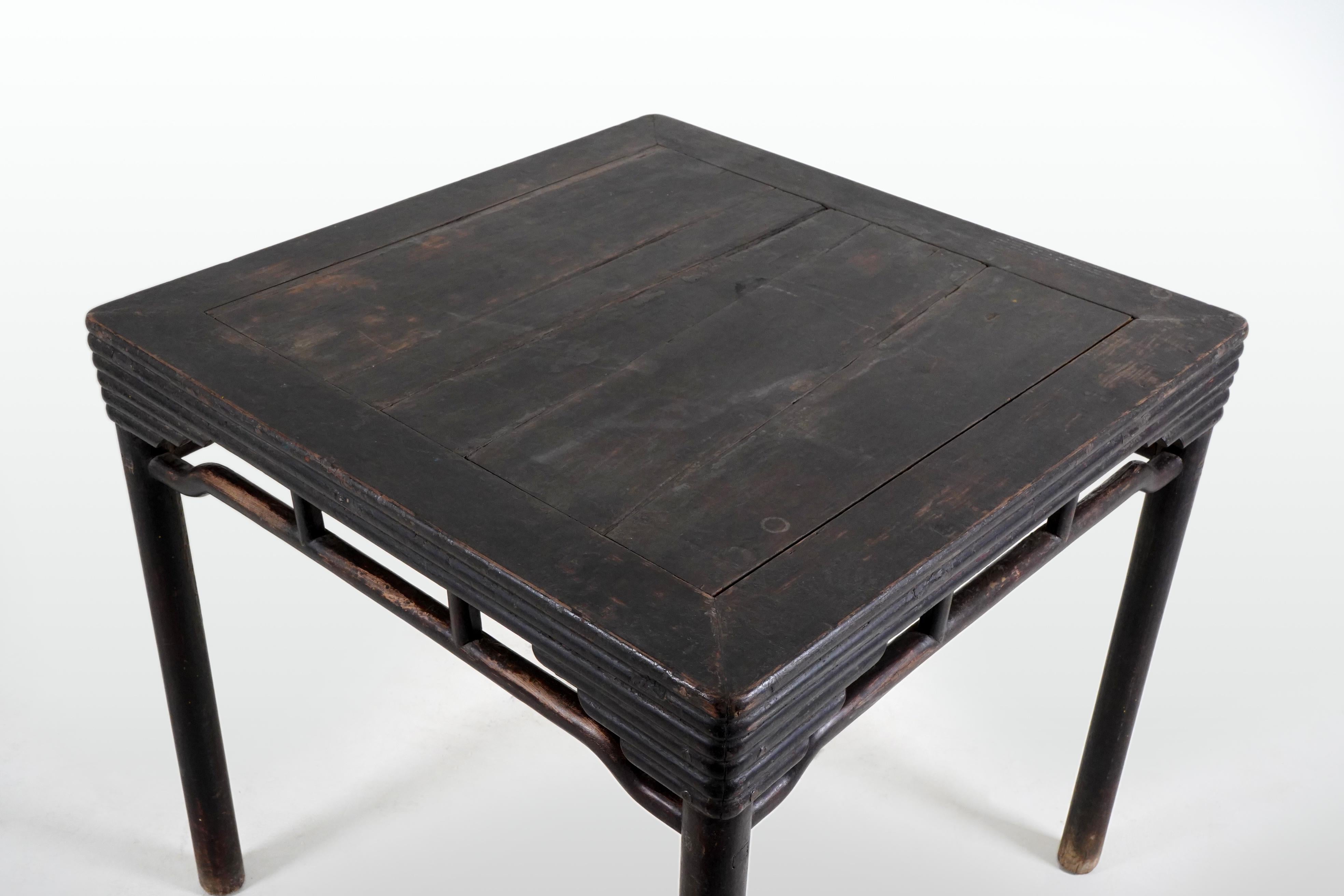 Qing A Chinese Square Game Table For Sale