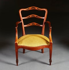Chippendale Ladder Back Armchair