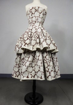 A Christian Dior Couture Ball-Gown Numbered 03683 Circa 1954/1957