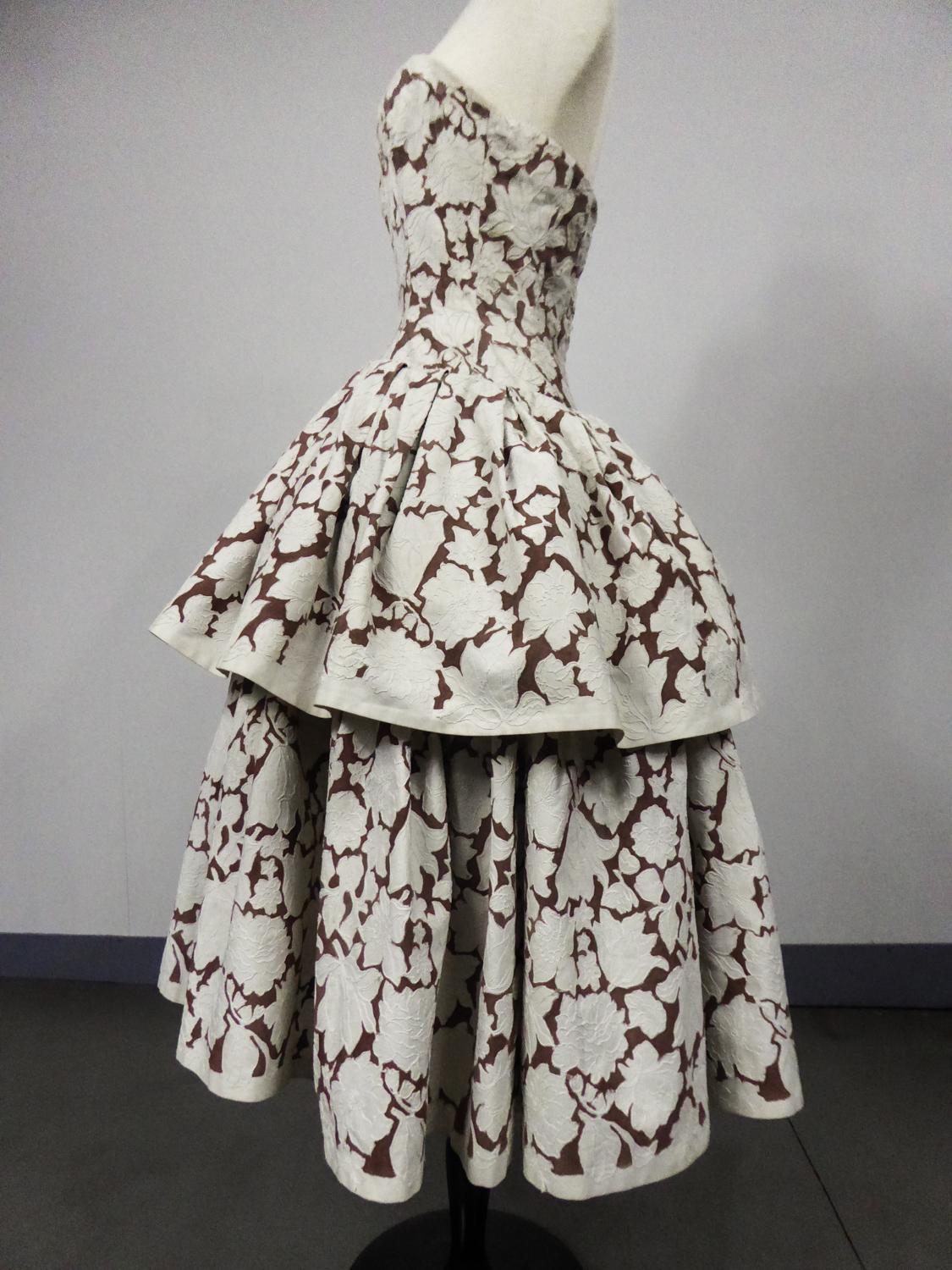 A Christian Dior Couture Ball-Gown Numbered 03683 Circa 1954/1957 1