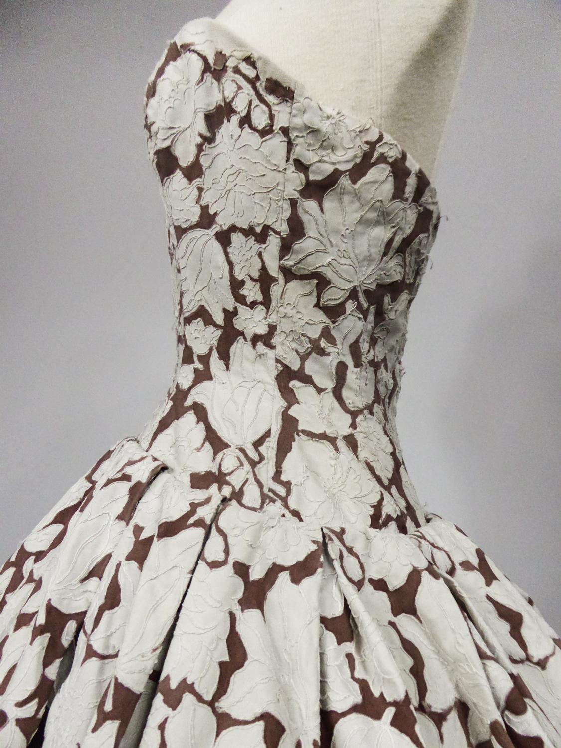 A Christian Dior Couture Ball-Gown Numbered 03683 Circa 1954/1957 2