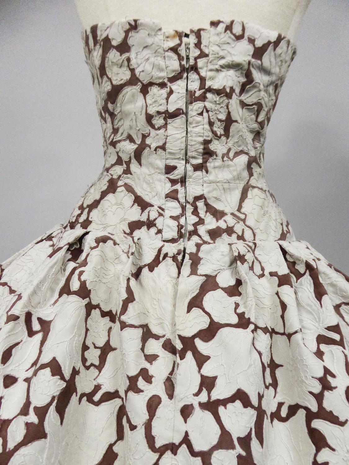 A Christian Dior Couture Ball-Gown Numbered 03683 Circa 1954/1957 4