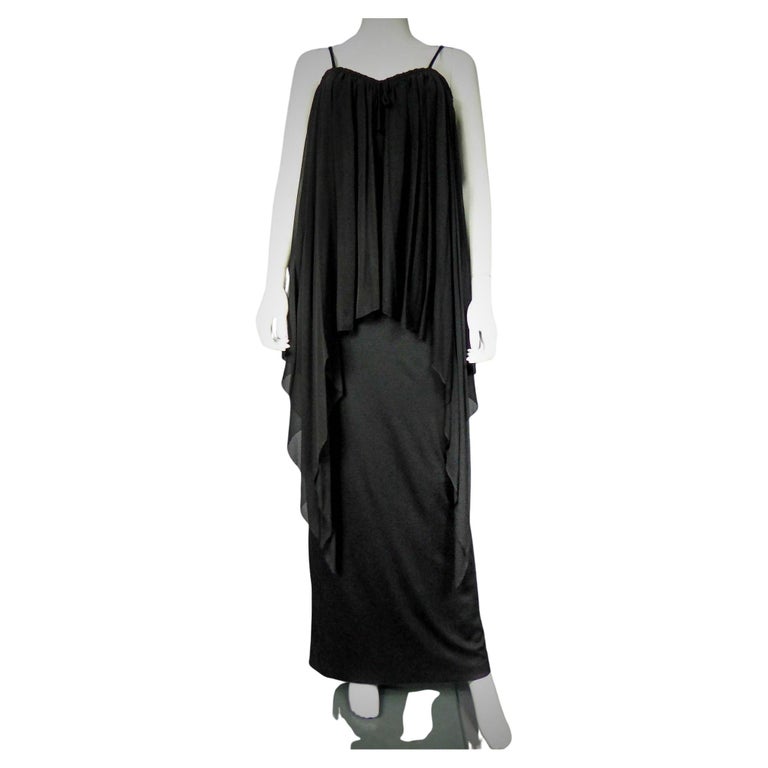 A Christian Dior Haute Couture Evening Dress by Marc Bohan Circa 1975 For Sale