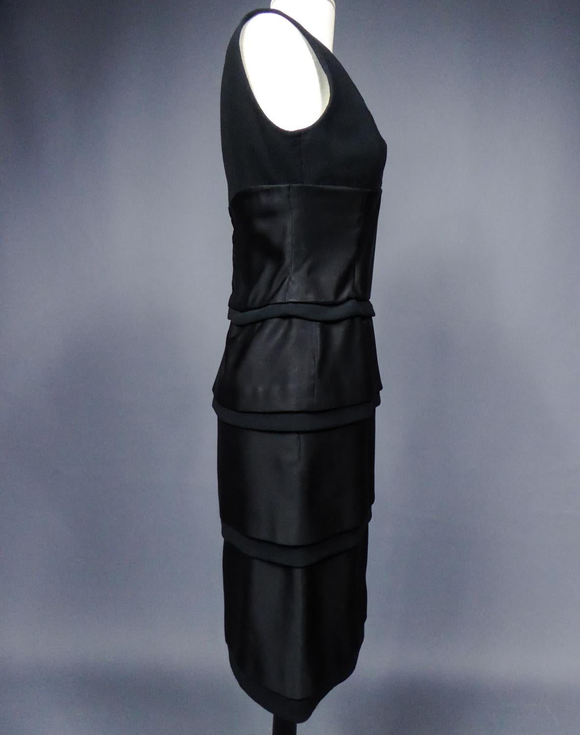 A Christian Dior Haute Couture Little Black Dress by Marc Bohan Fall 1961 4