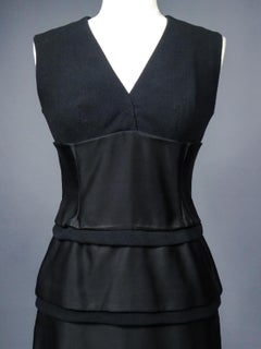 Ein Christian Dior Haute Couture Little Black Dress von Marc Bohan Herbst 1961
