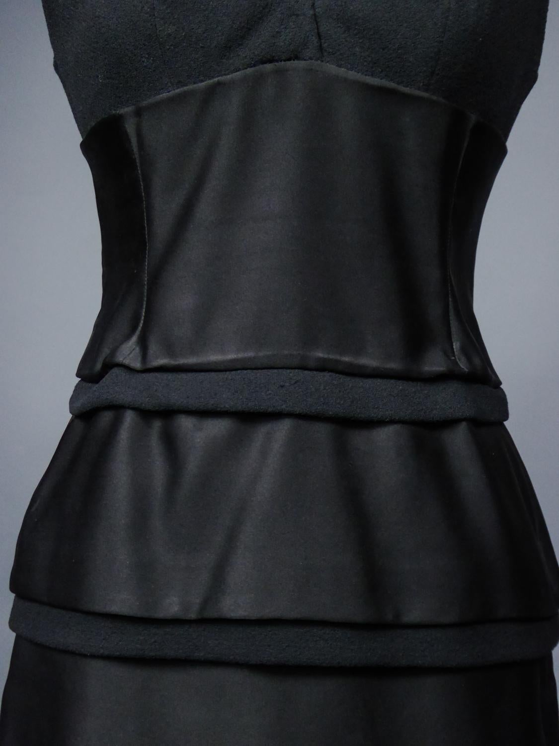 A Christian Dior Haute Couture Little Black Dress by Marc Bohan Fall 1961 1