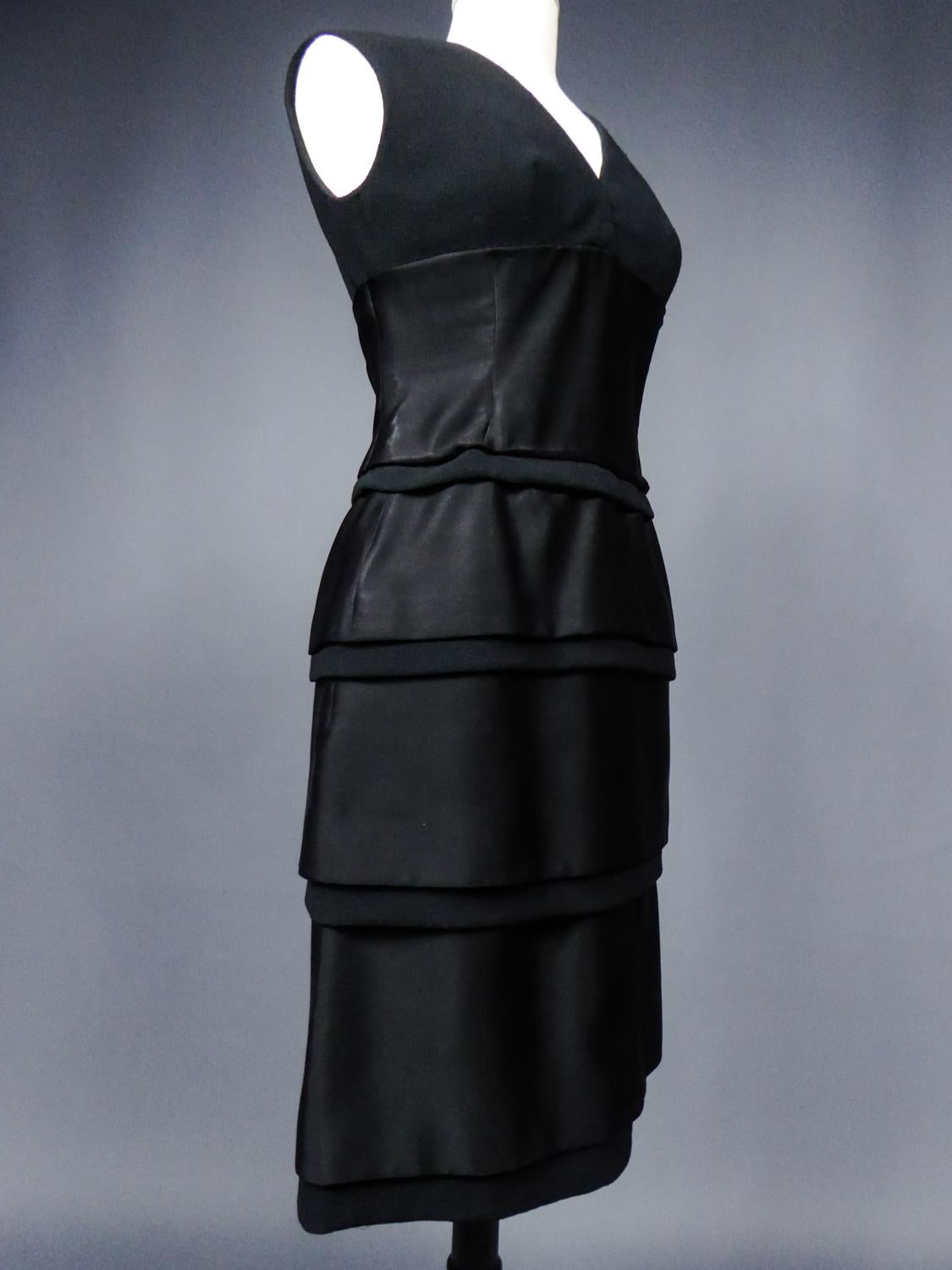A Christian Dior Haute Couture Little Black Dress by Marc Bohan Fall 1961 2