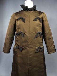 A Christian Dior / Marc Bohan Evening Coat Numbered 115674 - Fall 1962
