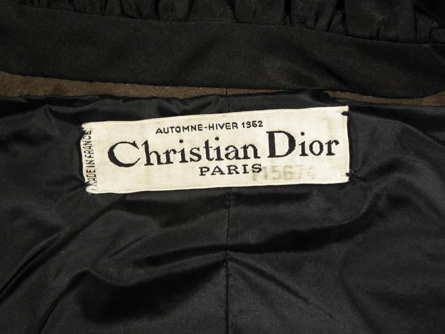 A Christian Dior / Marc Bohan Evening Coat Numbered 115674 - Fall 1962 1