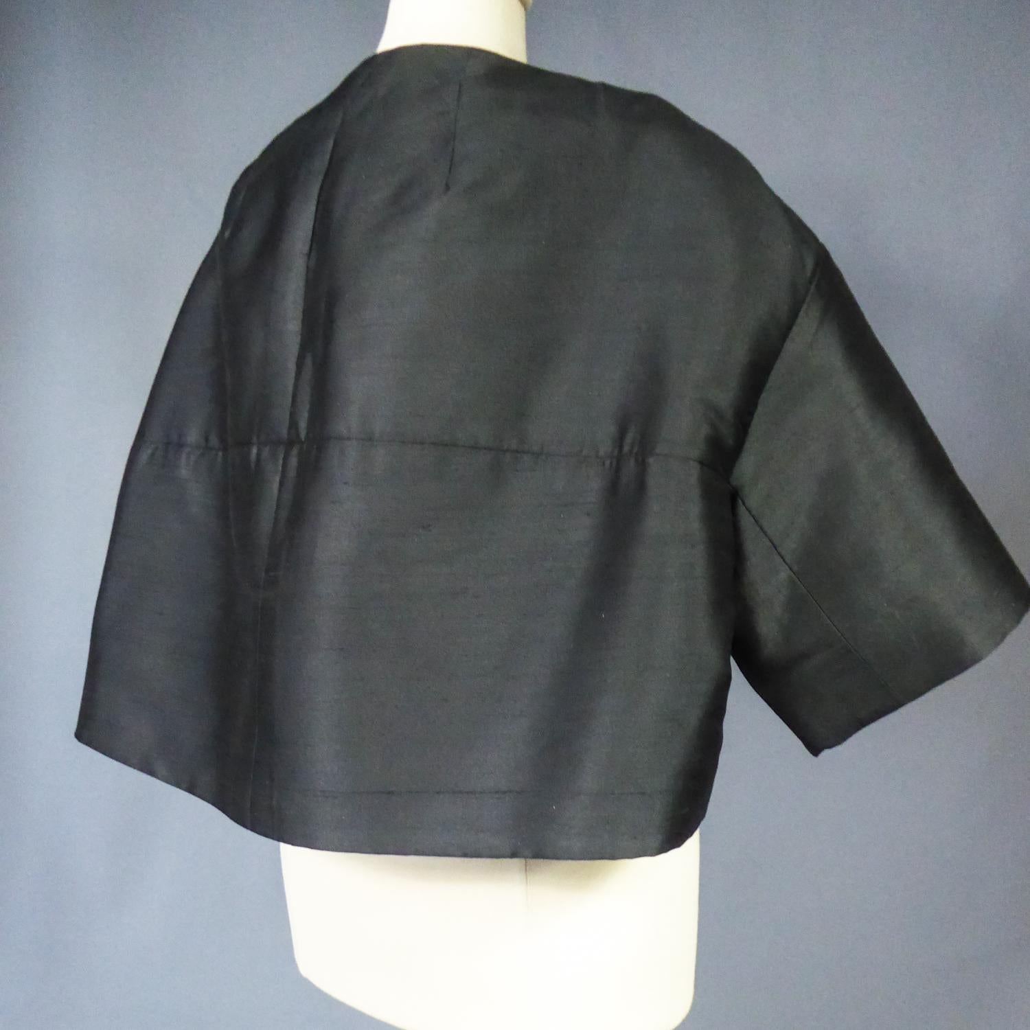 A Christian Dior/Yves Saint Laurent Evening Bolero for Daimaru -Japon Circa 1958 In Excellent Condition In Toulon, FR
