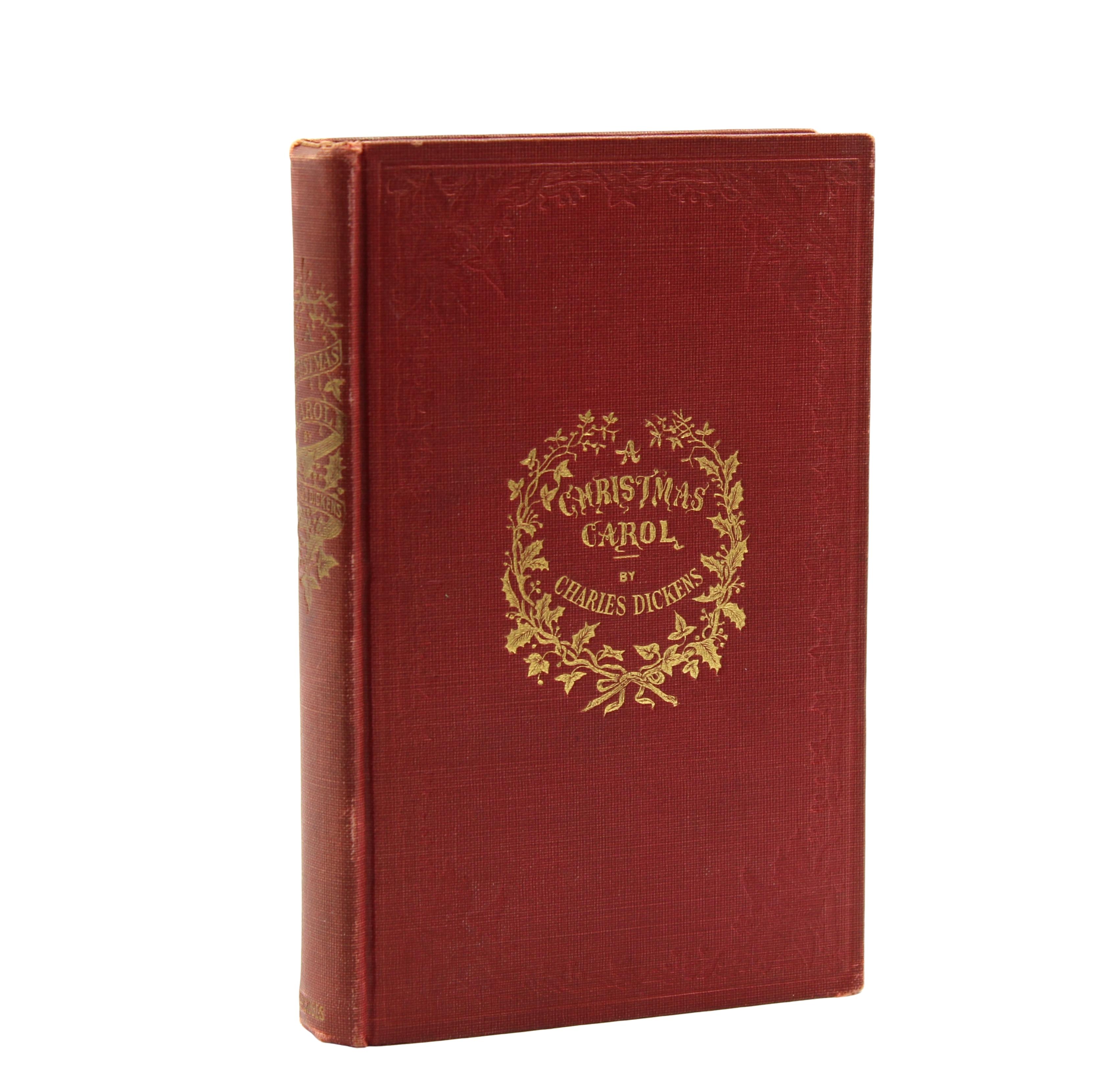 A Christmas Carol by Charles Dickens, Illustrated, Facsimile First Edition, 1914 For Sale 10