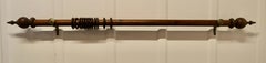 Chunky Victorian Curtain Pole with Rings