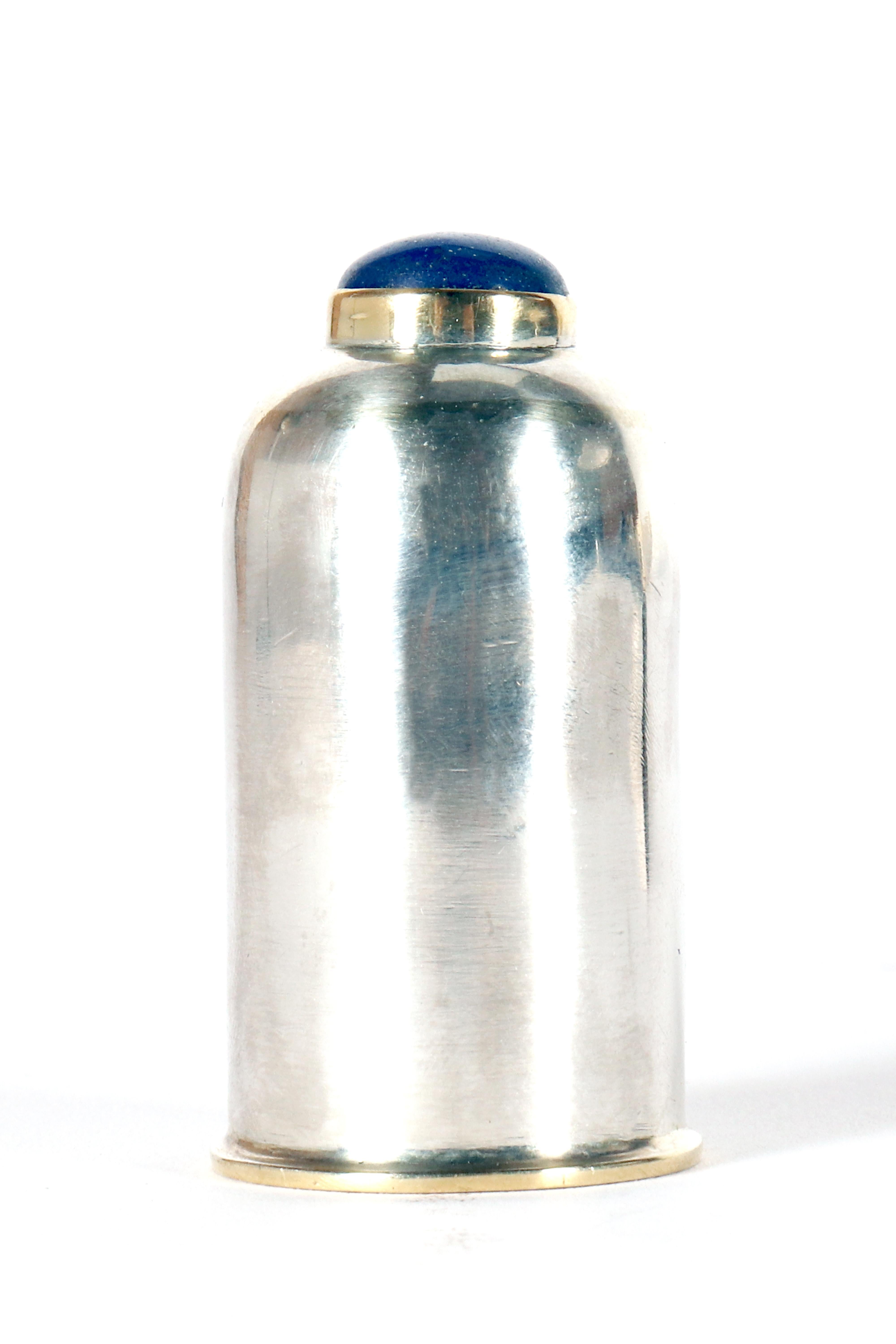 Silver A cigar holder, silver sterling 925/1000, signed Tiffany, United States 1930. For Sale