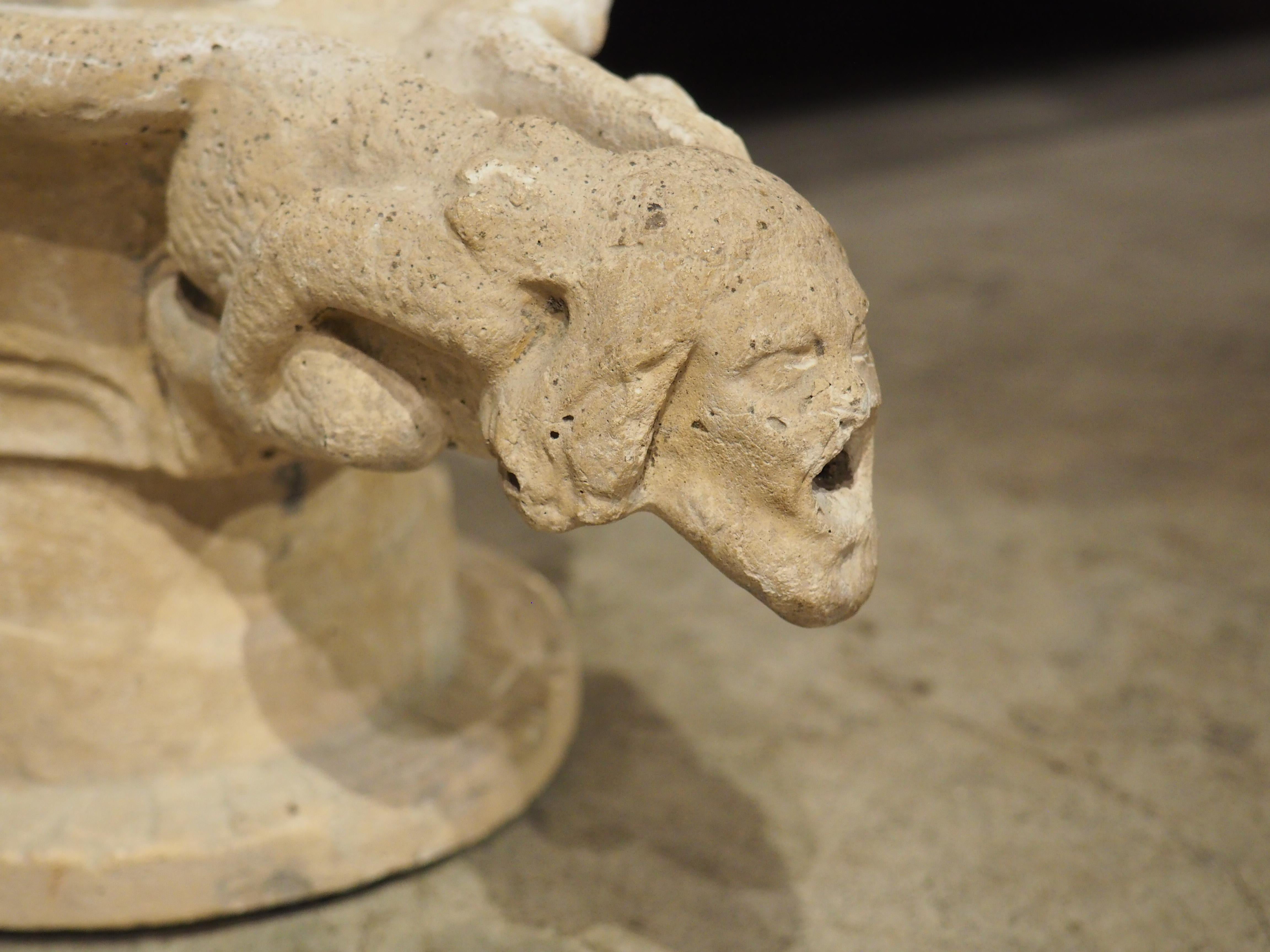 A Circa 1900 Cast Replica Model of the François Sauvage Well Head, Cluny, Paris im Angebot 3