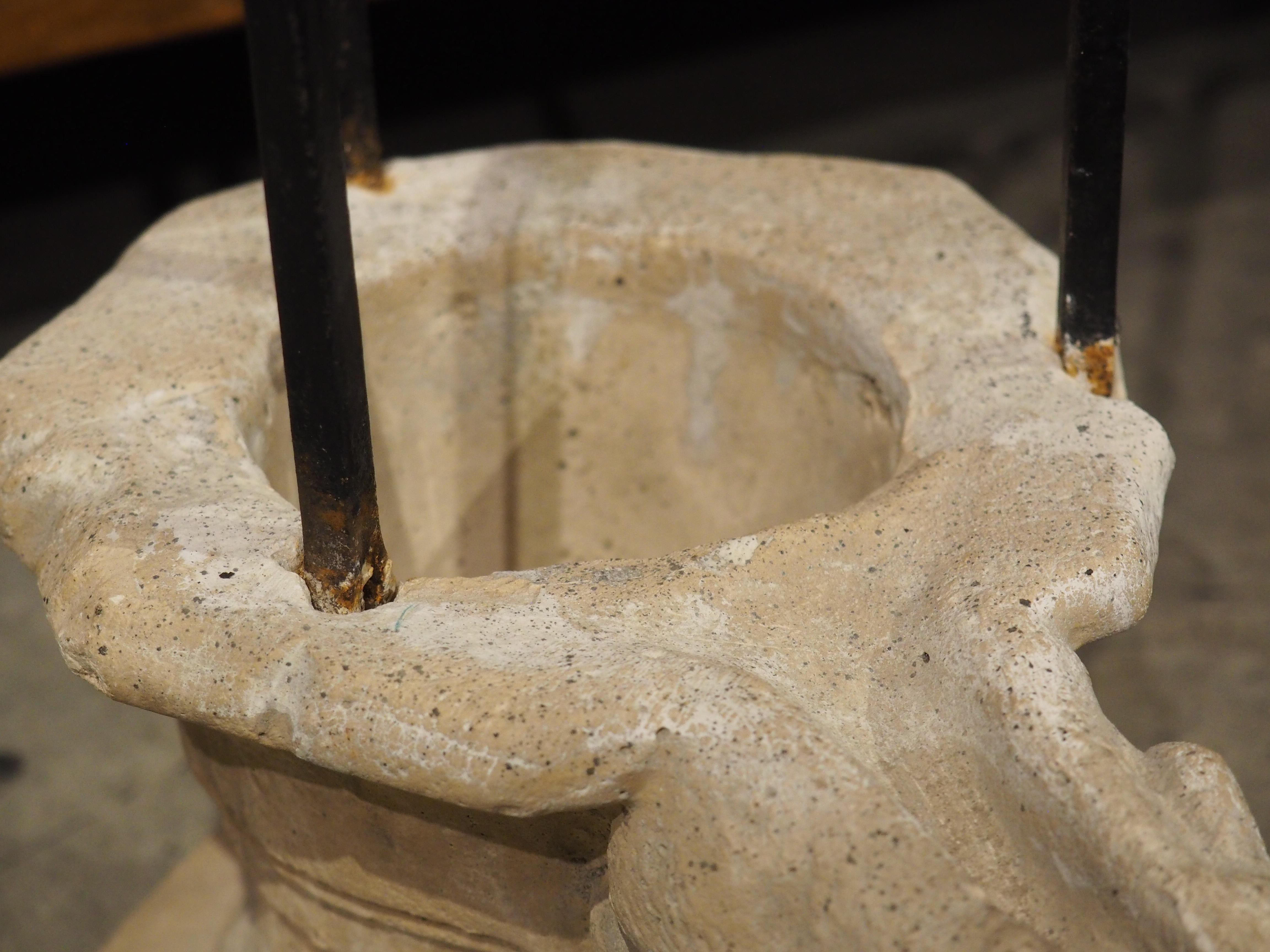 A Circa 1900 Cast Replica Model of the François Sauvage Well Head, Cluny, Paris im Angebot 4