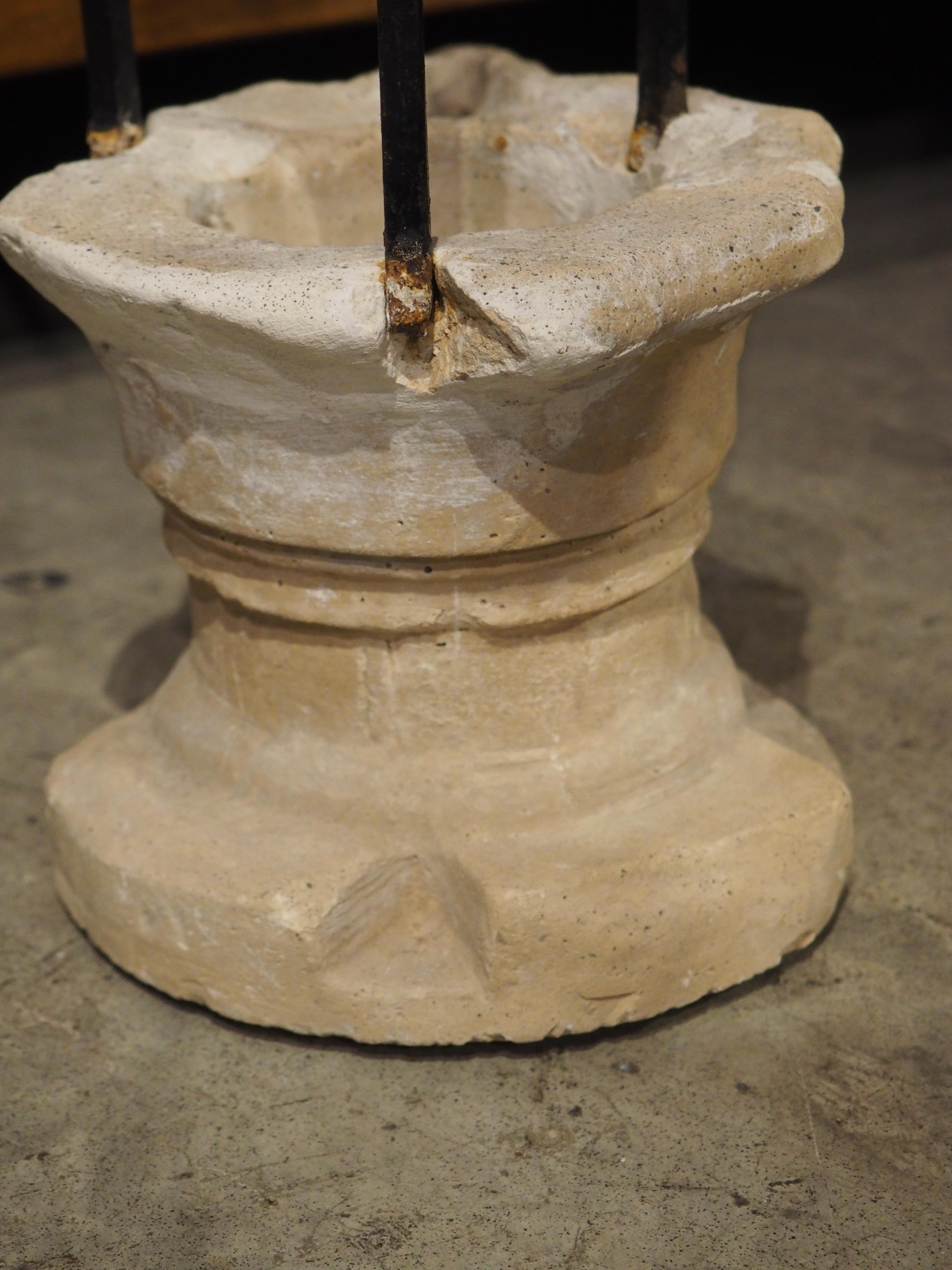 A Circa 1900 Cast Replica Model of the François Sauvage Well Head, Cluny, Paris im Angebot 6