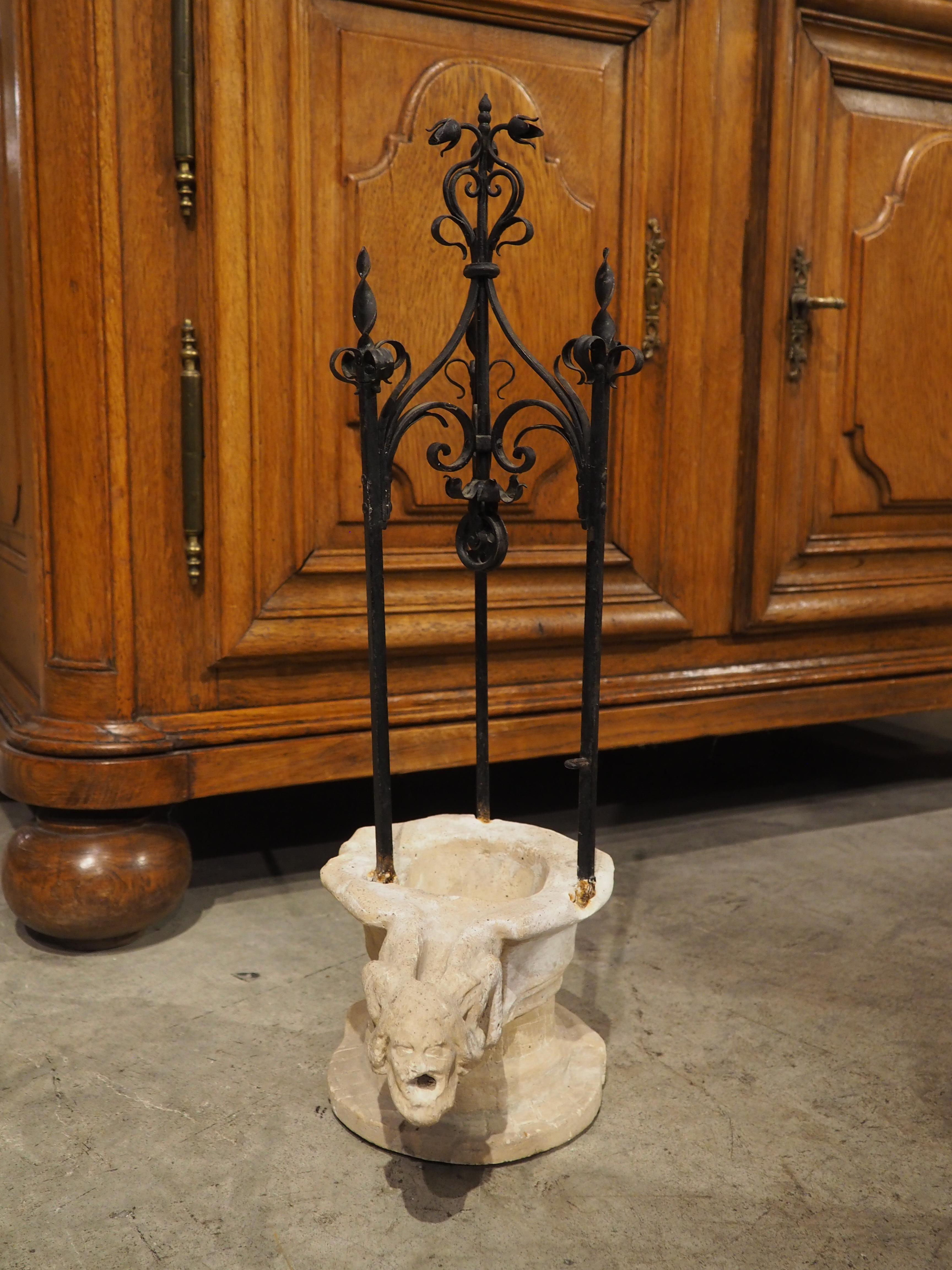 A Circa 1900 Cast Replica Model of the François Sauvage Well Head, Cluny, Paris im Angebot 10