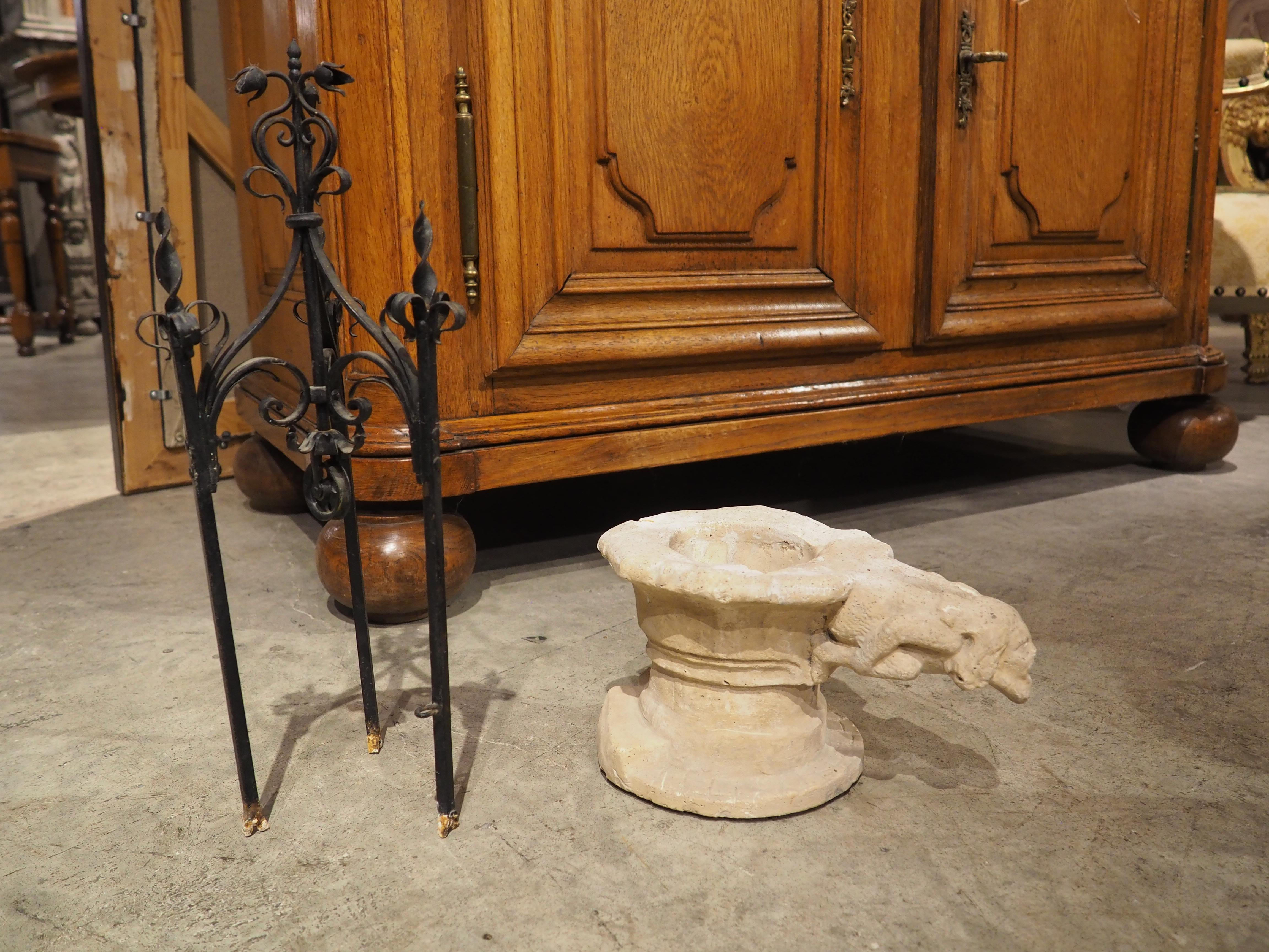 A Circa 1900 Cast Replica Model of the François Sauvage Well Head, Cluny, Paris im Angebot 11