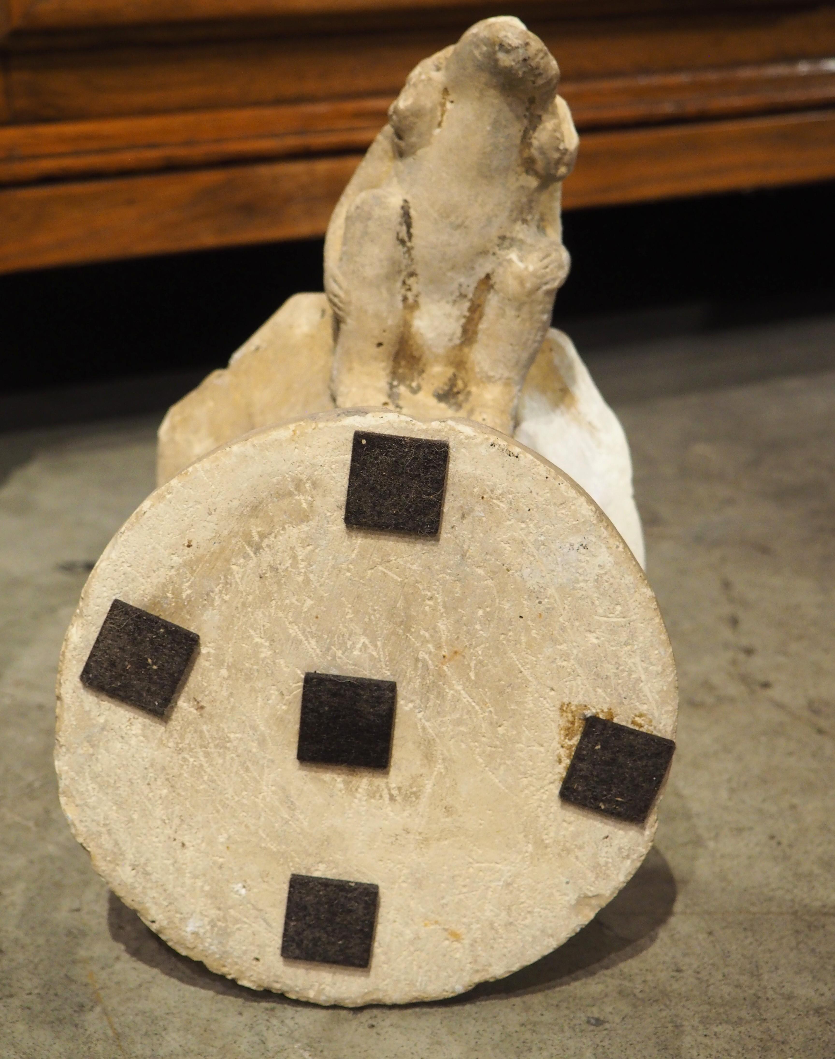 A Circa 1900 Cast Replica Model of the François Sauvage Well Head, Cluny, Paris im Angebot 12