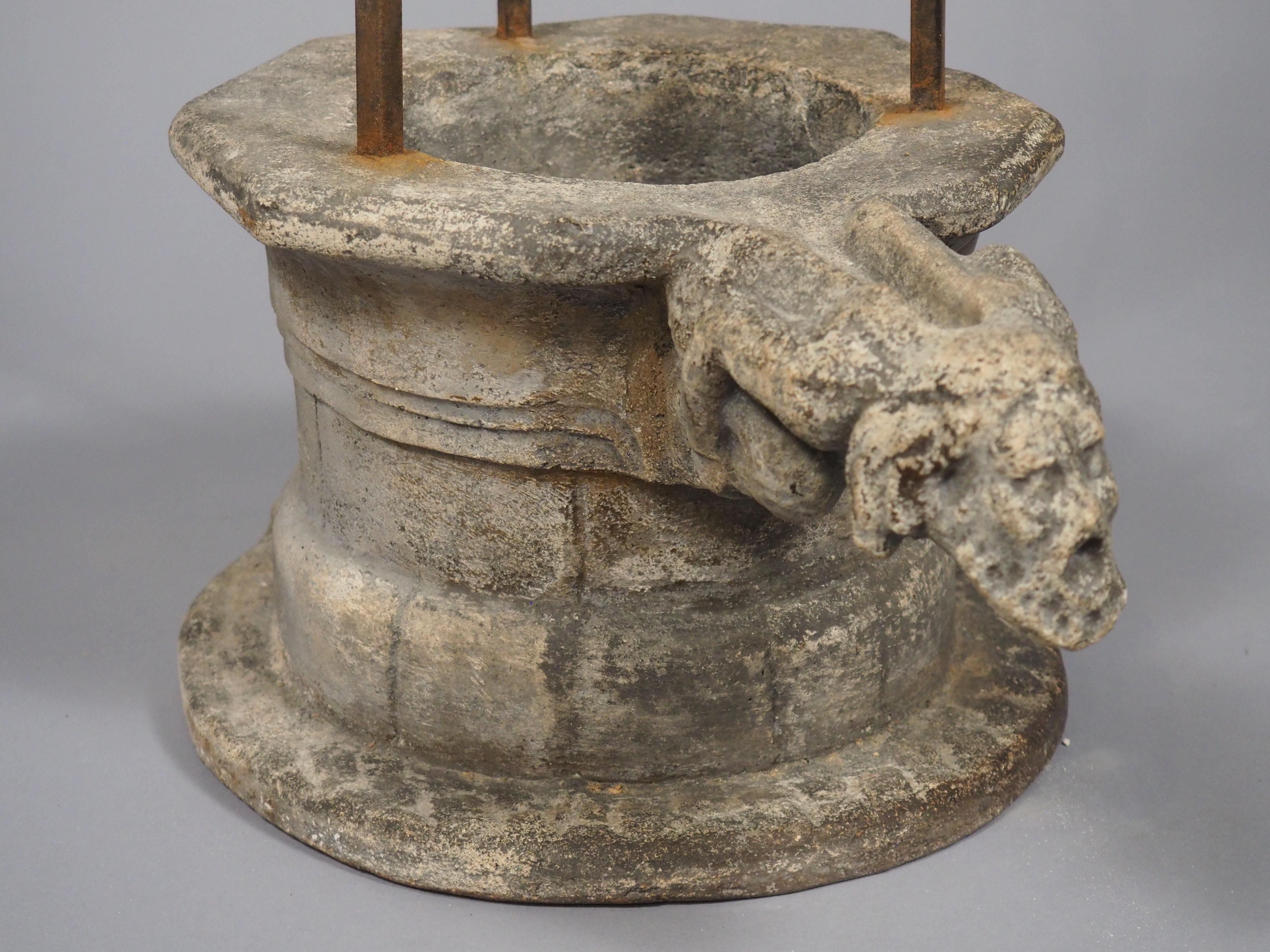 Modèle de réplique de la tête de puits de François Sauvage, Cluny, Paris, vers 1900 en vente 9