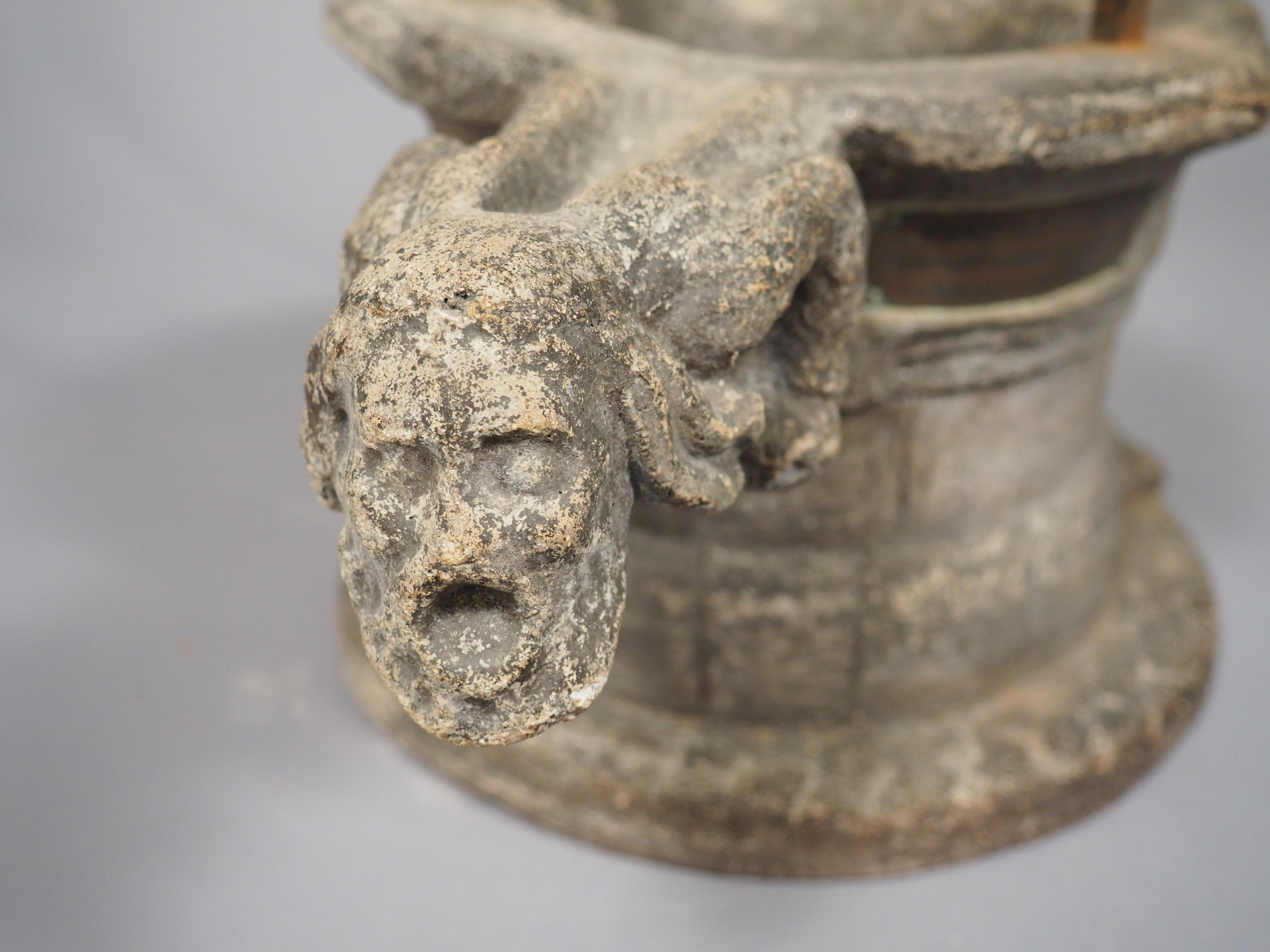 Modèle de réplique de la tête de puits de François Sauvage, Cluny, Paris, vers 1900 Bon état - En vente à Dallas, TX