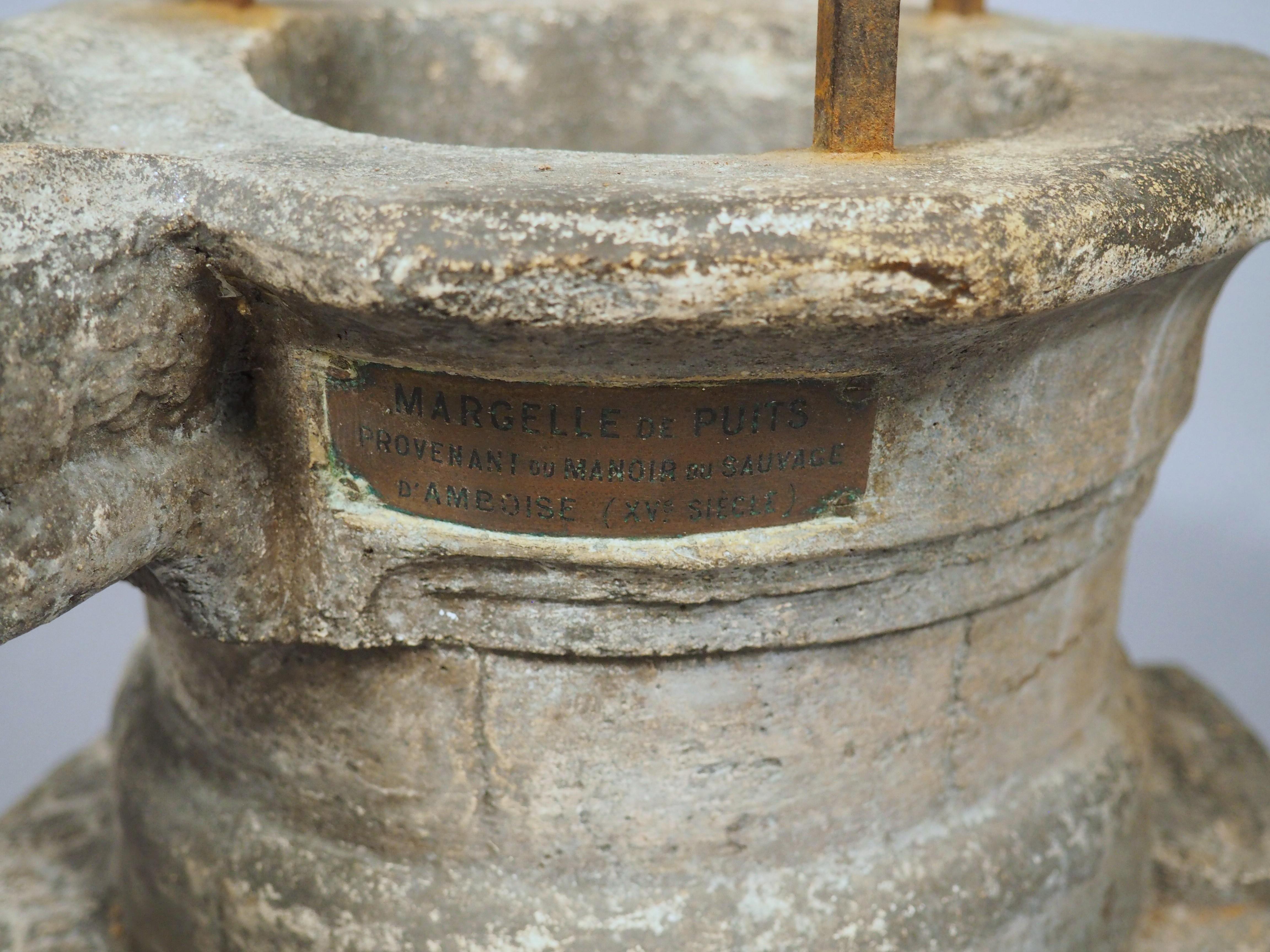 Métal Modèle de réplique de la tête de puits de François Sauvage, Cluny, Paris, vers 1900 en vente