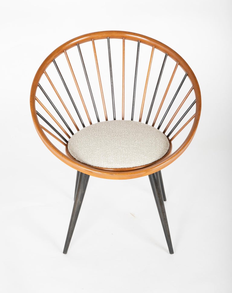 Circle Chair Designed by Yngve Ekstrom For Sale at 1stDibs