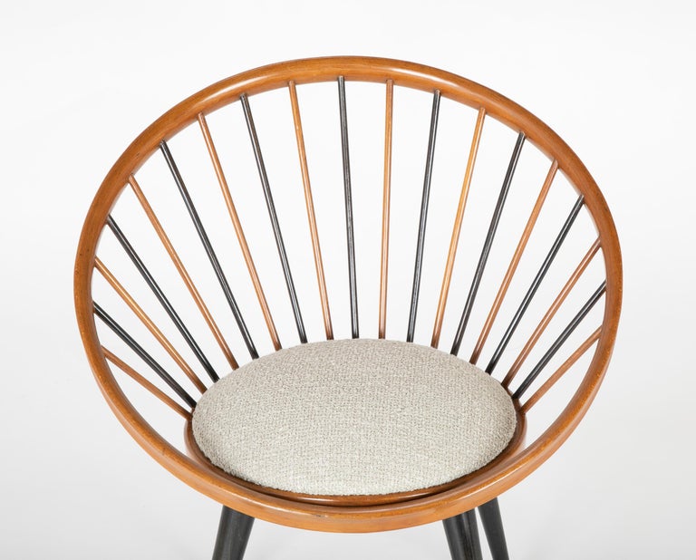 Circle Chair Designed by Yngve Ekstrom For Sale at 1stDibs