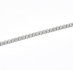 Natural Diamonds 1.50ct 18k White Gold  Four Prong Classic Tennis Bracelet