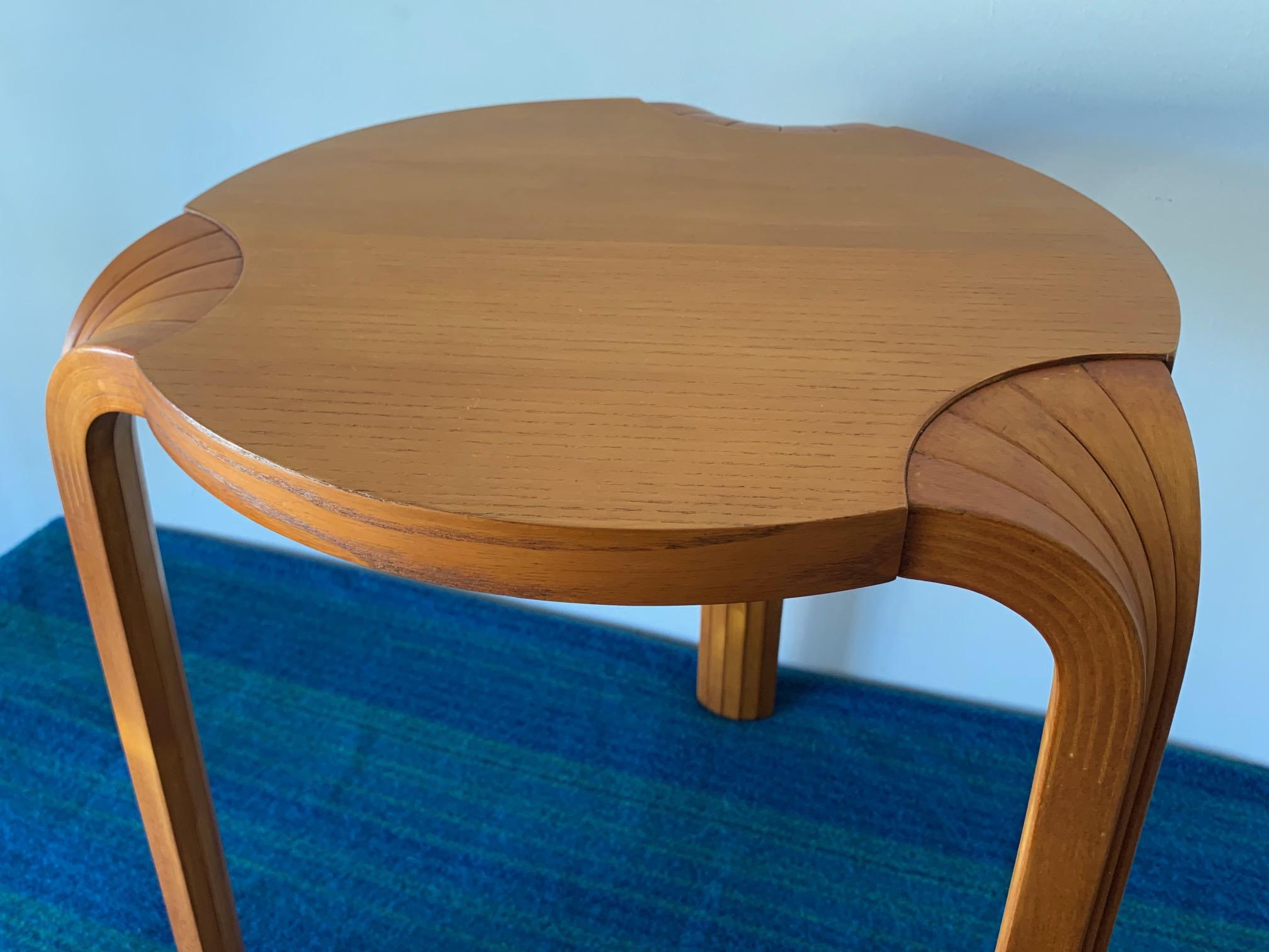 Finnish Classic Alvar Aalto Fan Leg Stool