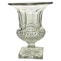 Saint Louis Tall Crystal Medicis Shape Vase 