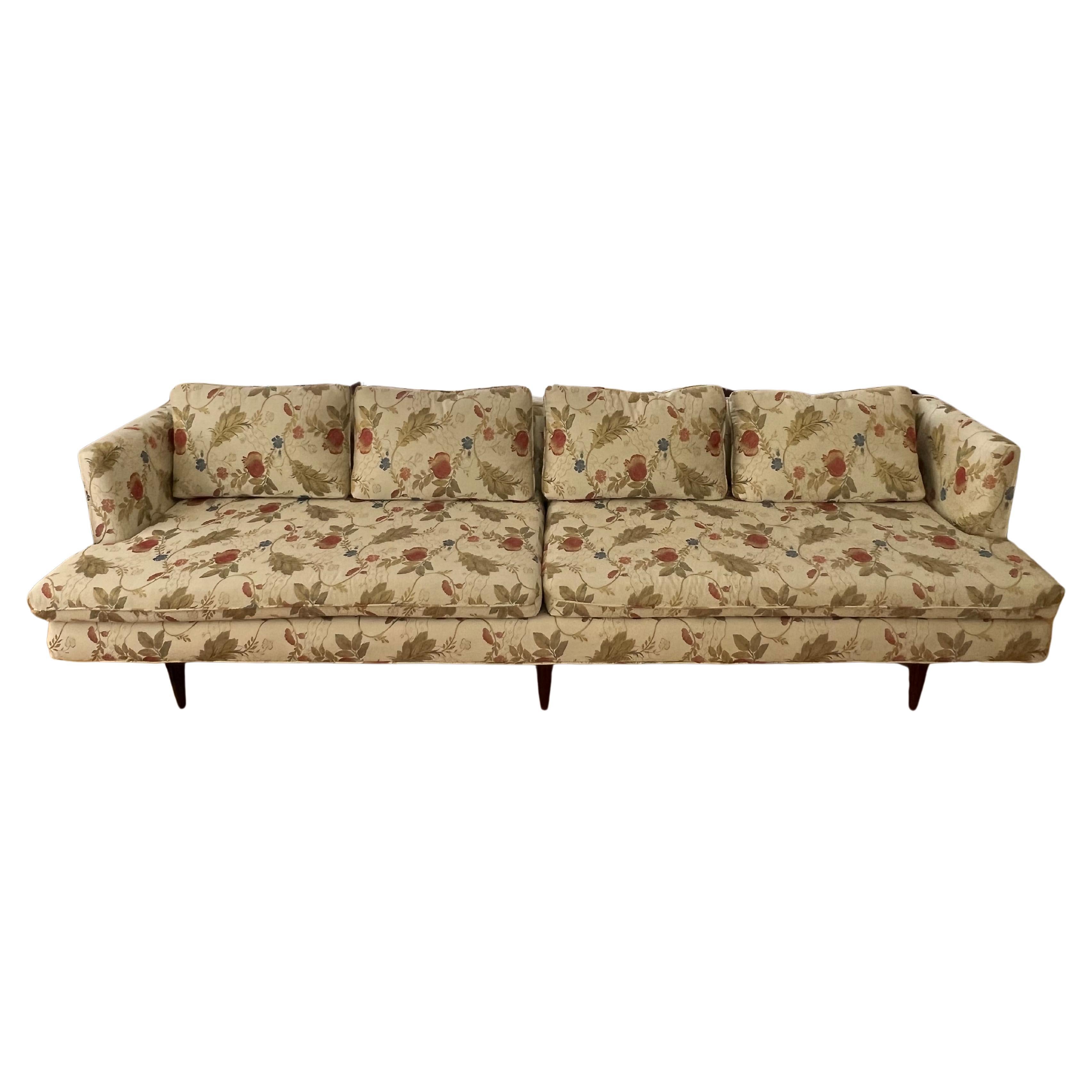 A Classic Edward Wormley Dunbar Sofa With Rosewood Legs Model 4907 For Sale