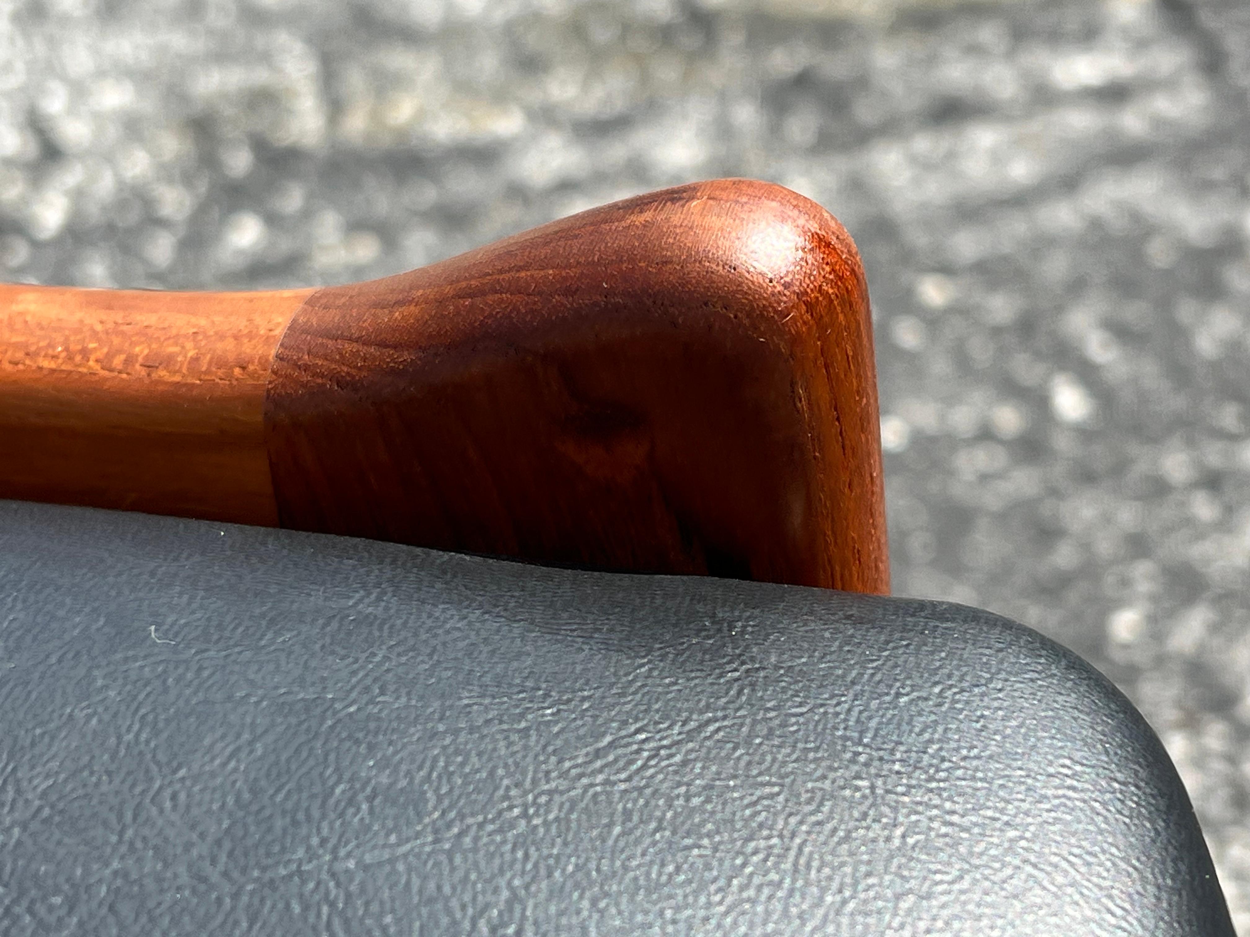 Una sedia classica di Erick Buck in teak degli anni '60, in stile danese-moderno In condizioni buone in vendita a St.Petersburg, FL