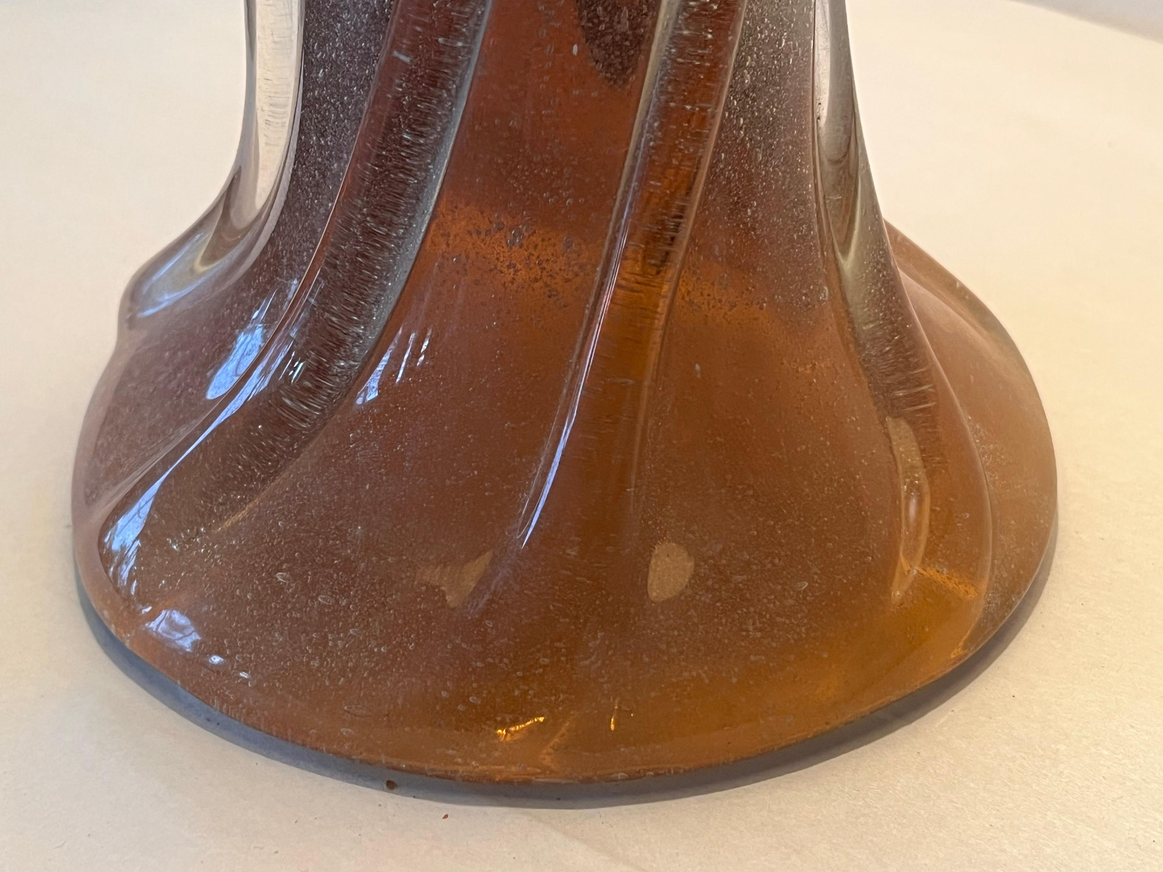 Lampe de table classique de Seguso, vers 1950 Bon état - En vente à St.Petersburg, FL