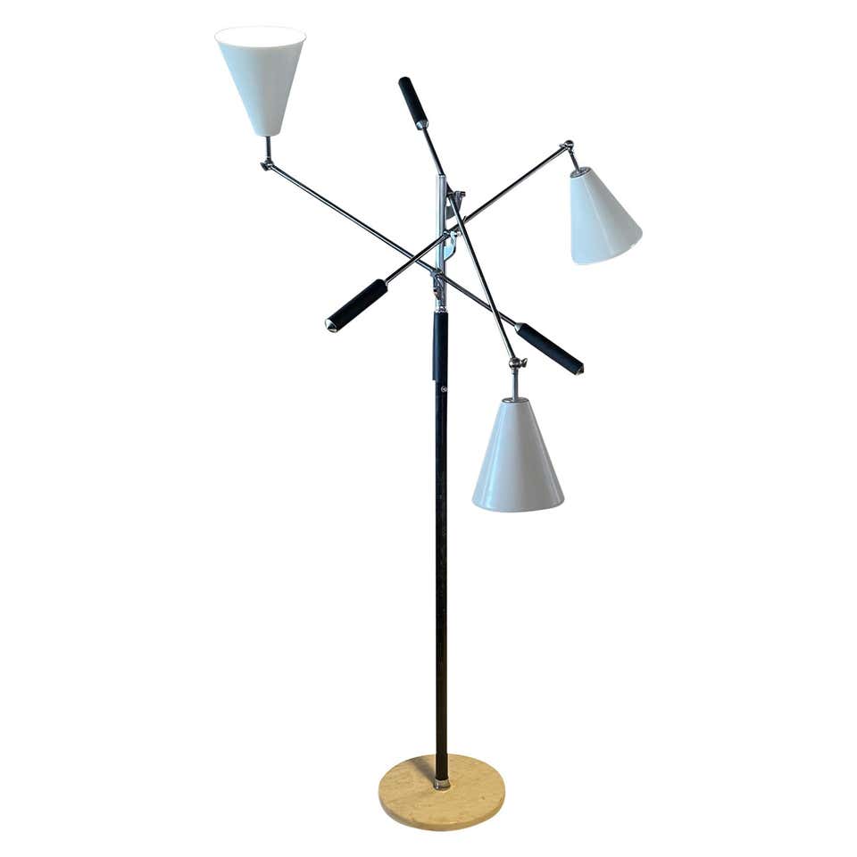 Original Arredoluce "Triennale" Three Arm Floor Lamp at 1stDibs ...