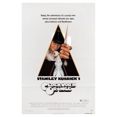 A Clockwork Orange 1972 U.S. One Sheet Film Poster