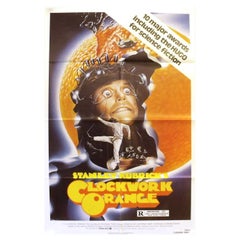 Vintage Clockwork Orange, Unframed Poster, 1982r