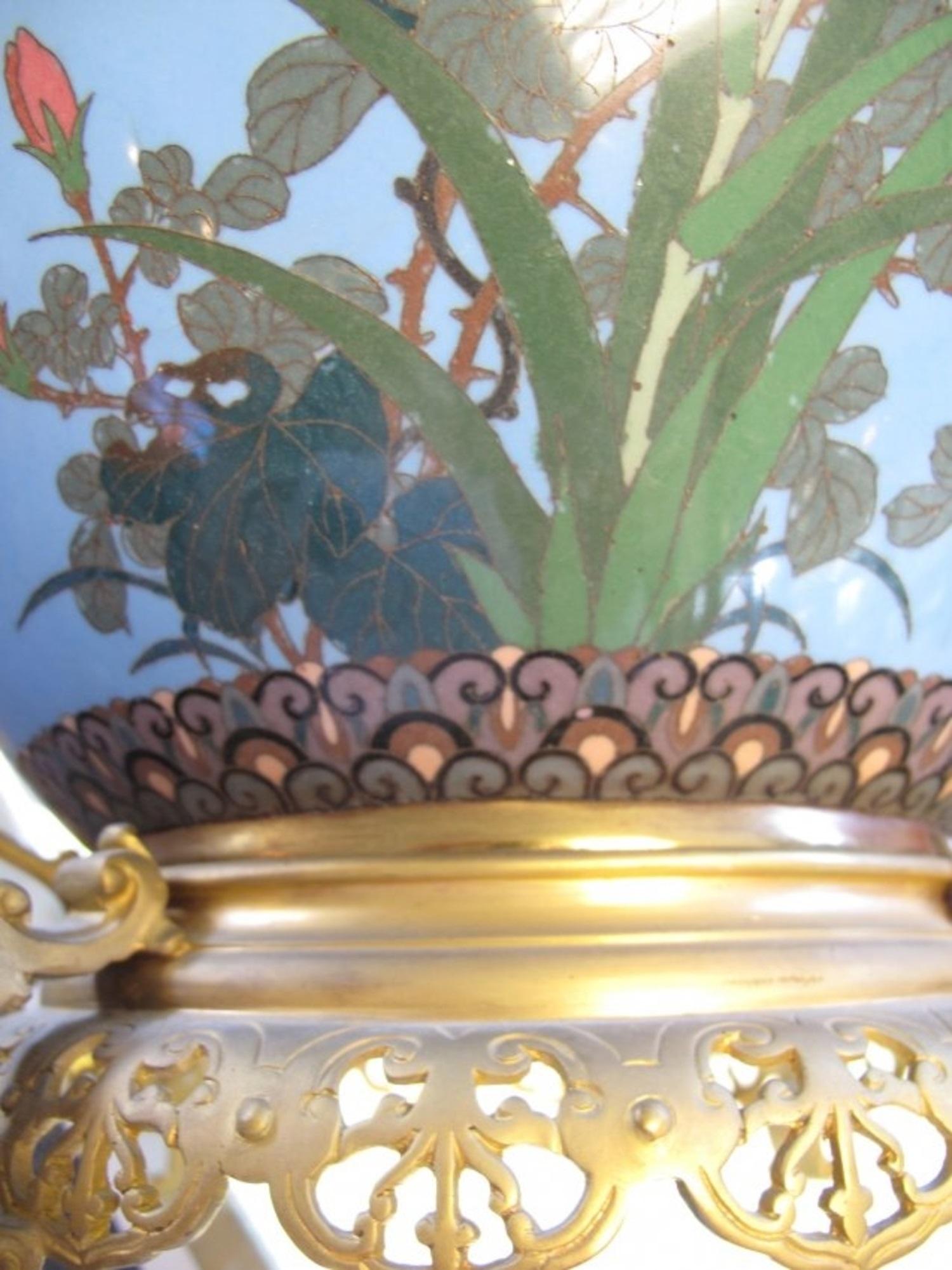 A Cloisonne Enamel Bowl, Chinese, Qing Dynasty In Good Condition In West Palm Beach, FL