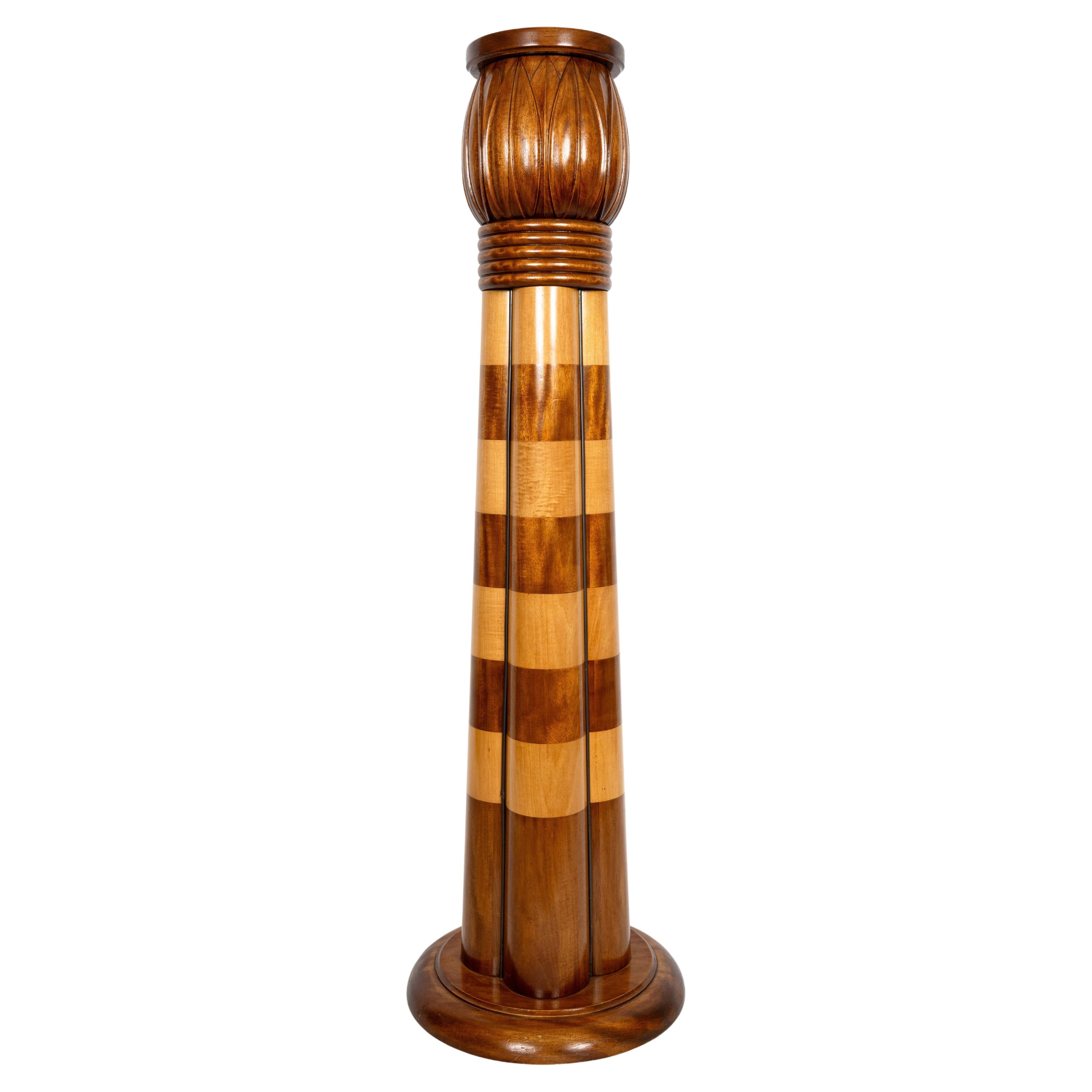 A Cluster Column Form Pedestal For Sale