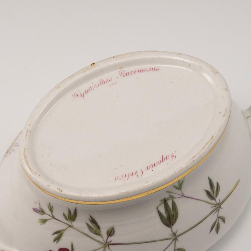 Coalport Porcelain Dessertterrine mit Deckel und Ständer, 1805-10 im Angebot 3