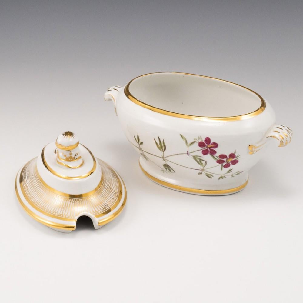 Coalport Porcelain Dessertterrine mit Deckel und Ständer, 1805-10 im Angebot 4