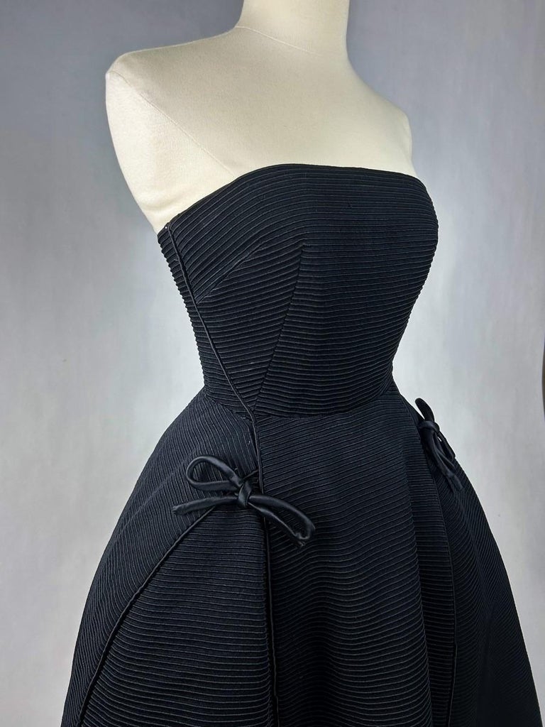 A Cocktail Dress By Christian Dior Couture - Ligne Profilée - Autumn Winter  1952 at 1stDibs