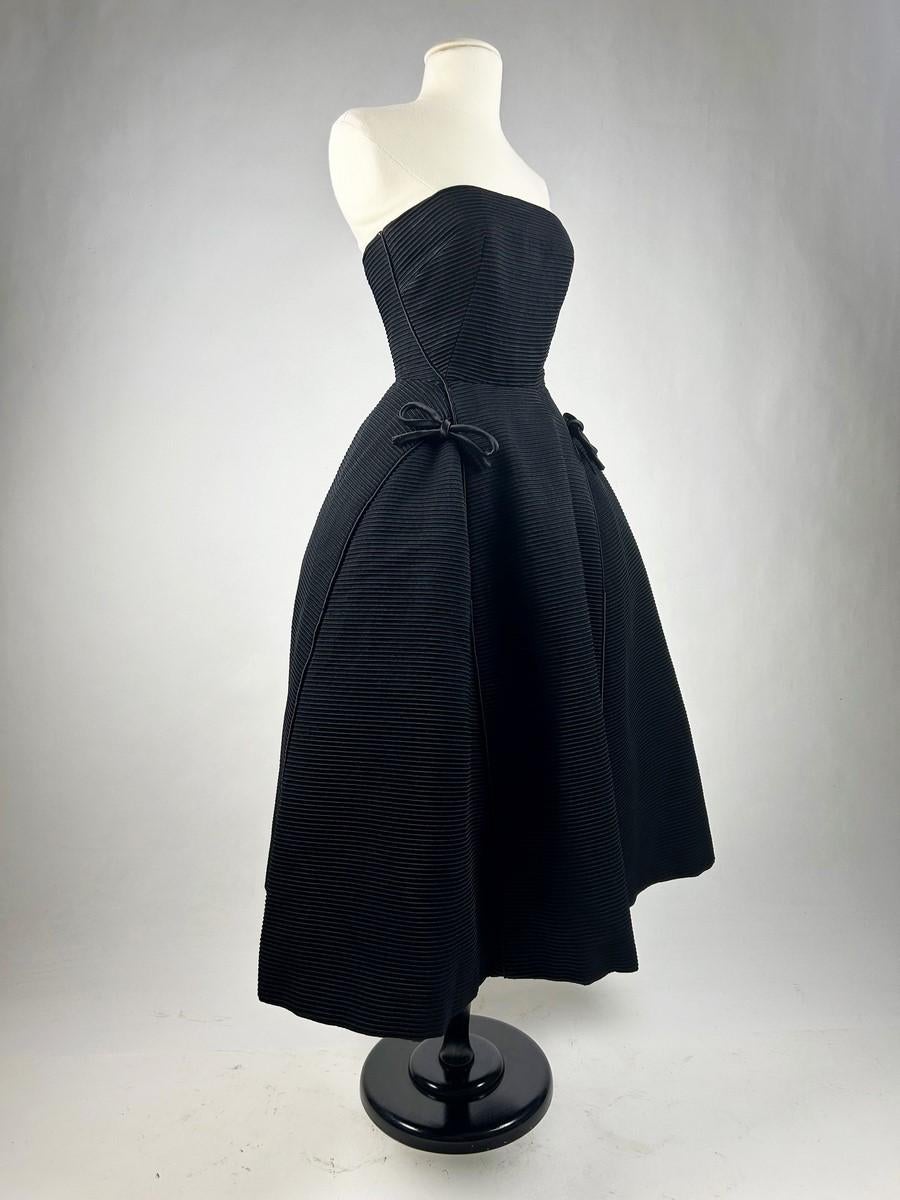 A Cocktail Dress By Christian Dior Couture - Ligne Profilée - Autumn Winter 1952 2