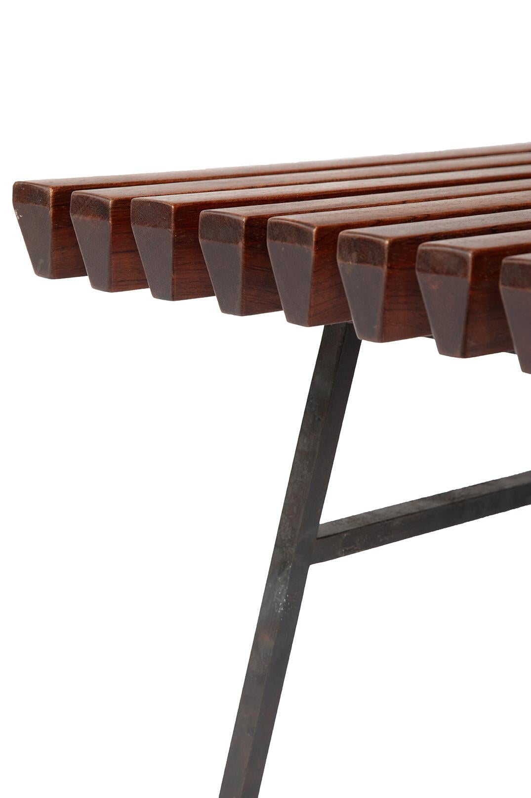 Patinated A coffee table by Chester Jones For Sale