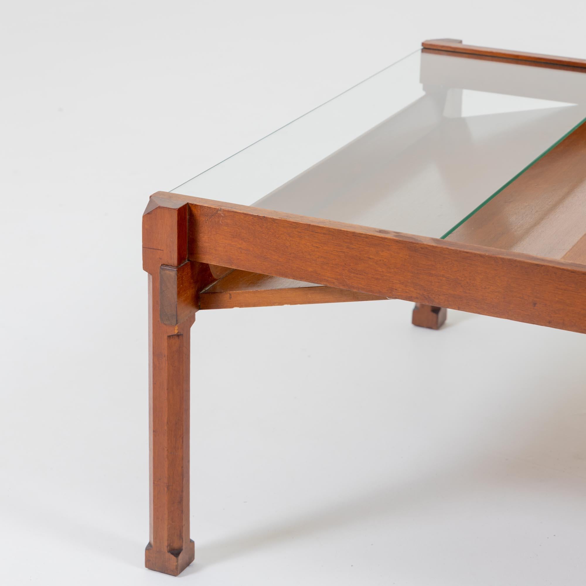 Glass A Coffee Table by Ico Parisi For Sale